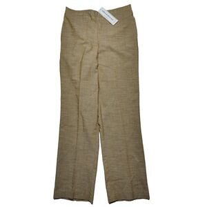 Alfred Dunner Desert Oasis Women Size 8 Pull-On Bamboo Pants NEW